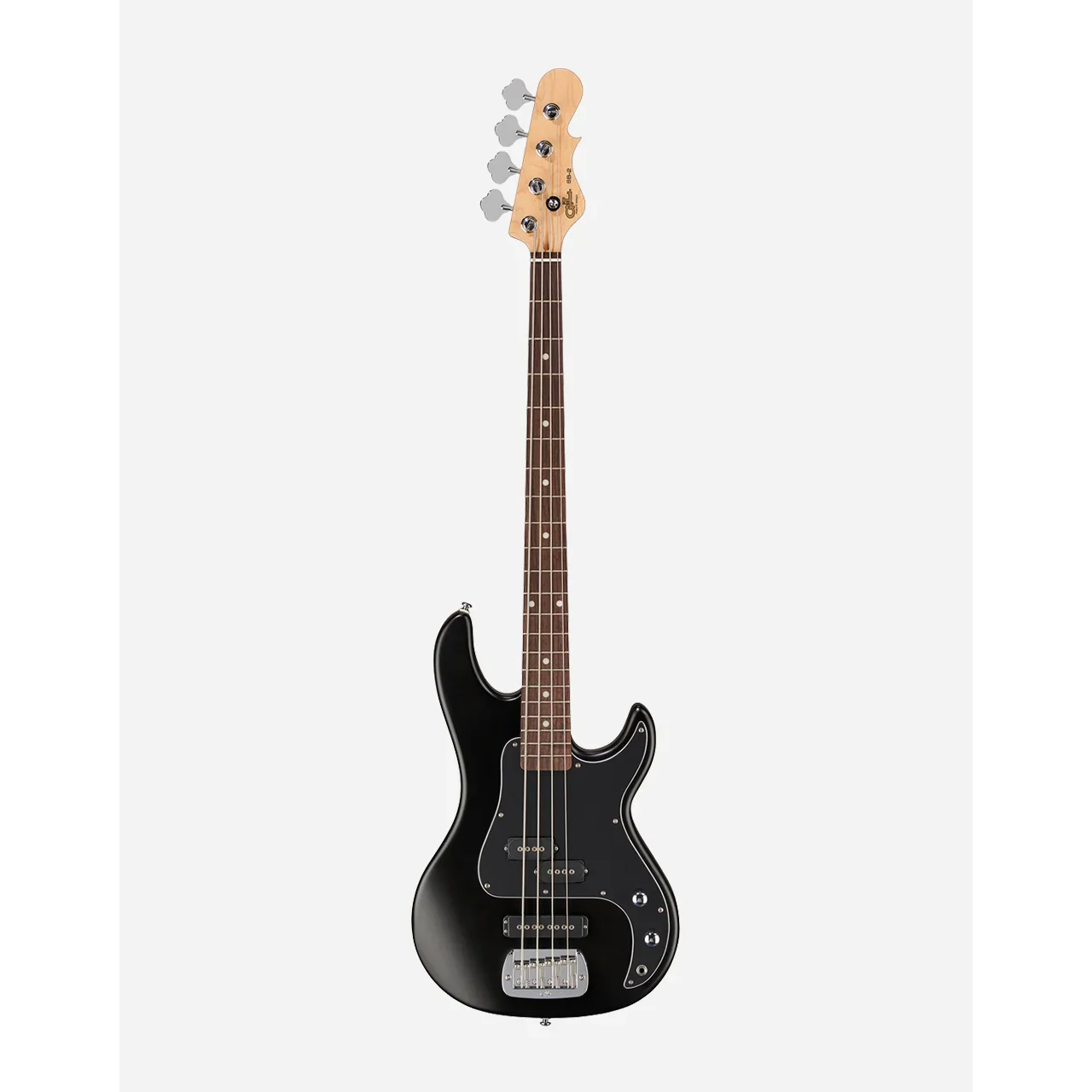 G&L Tribute SB-2 - Satin Black Finish - 4-String Electric Bass - Image 9