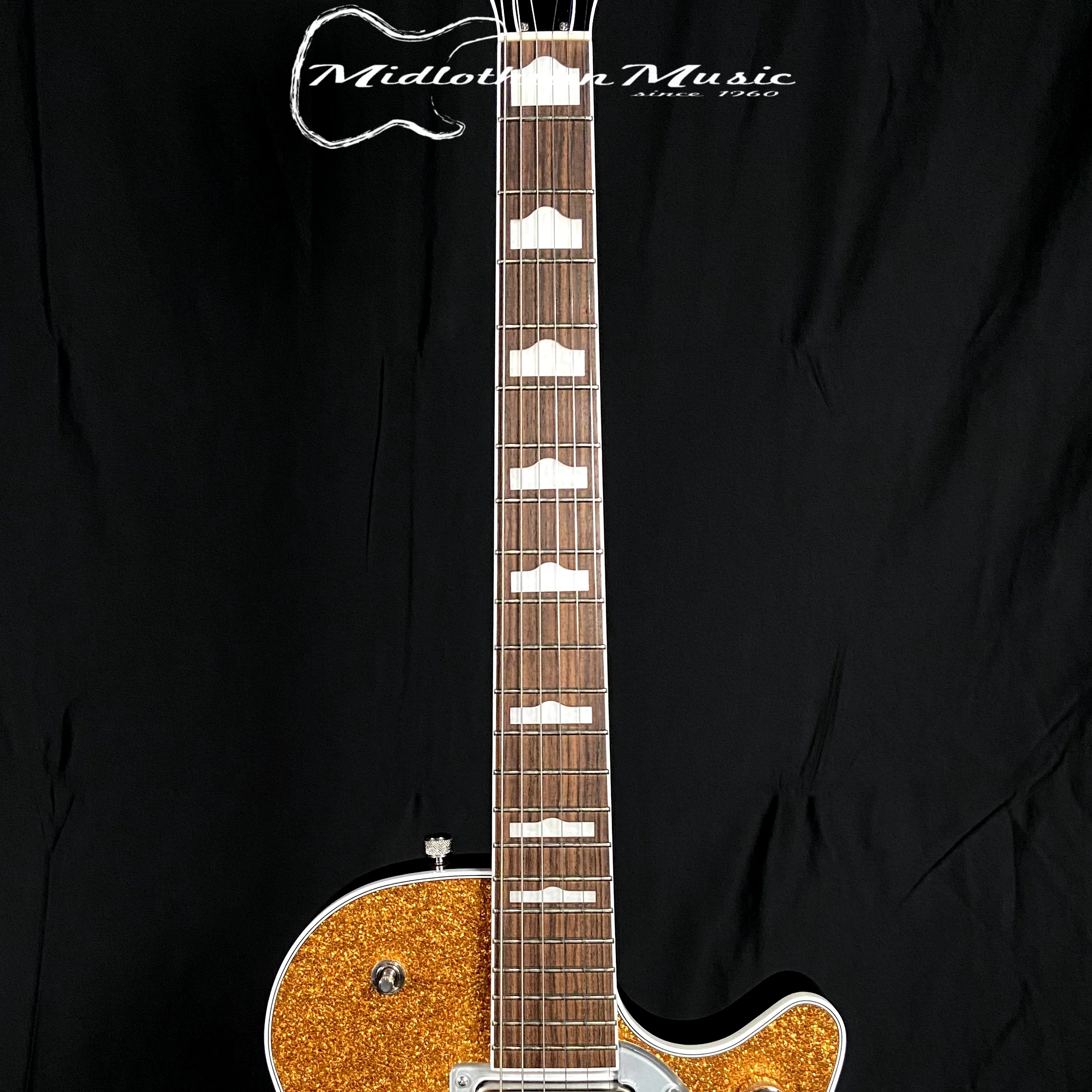 Gretsch G6129T-89 Vintage Select '89 - Sparkle Jet - Gold Sparkle Finish w/Case - Image 3