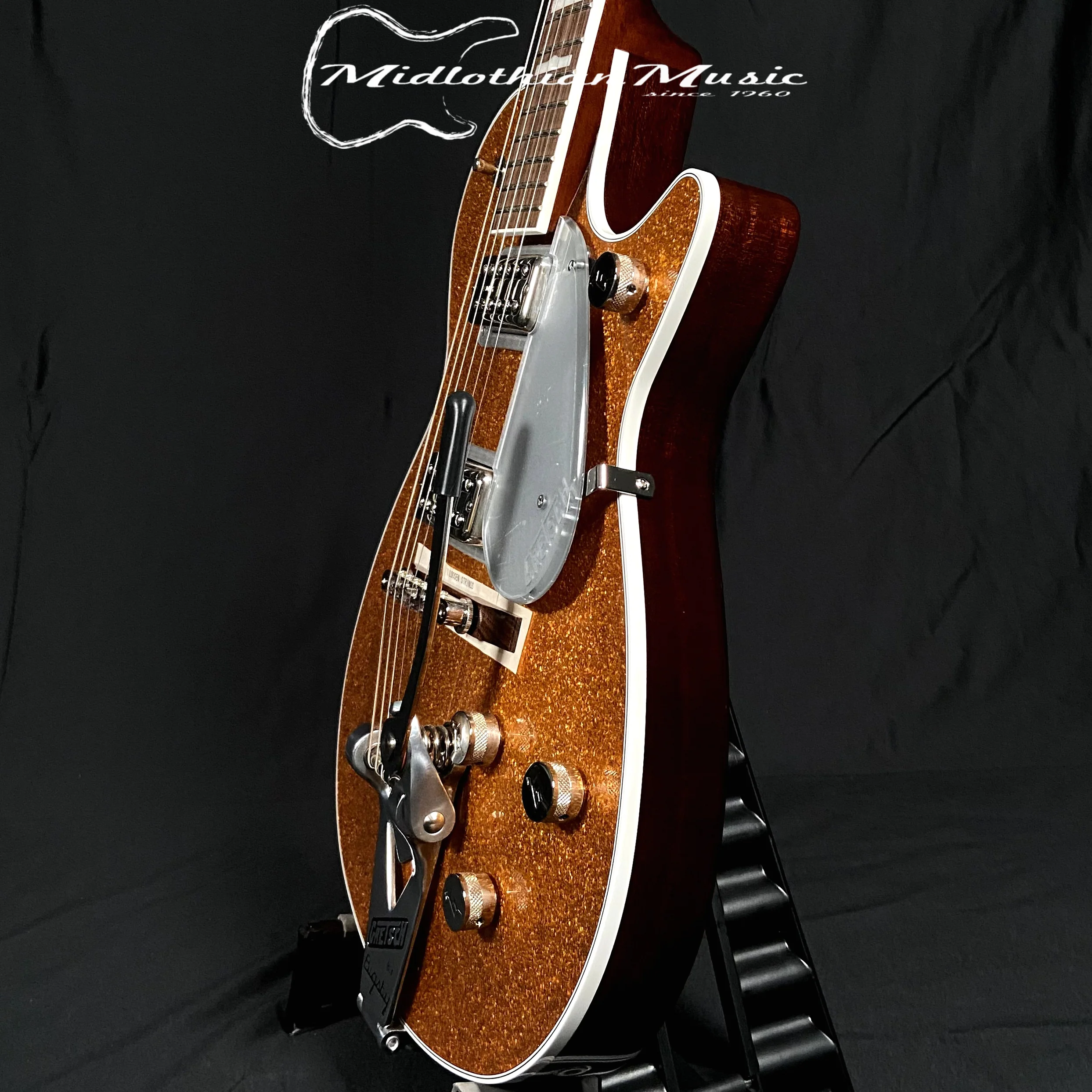 Gretsch G6129T-89 Vintage Select '89 - Sparkle Jet - Gold Sparkle Finish w/Case - Image 9