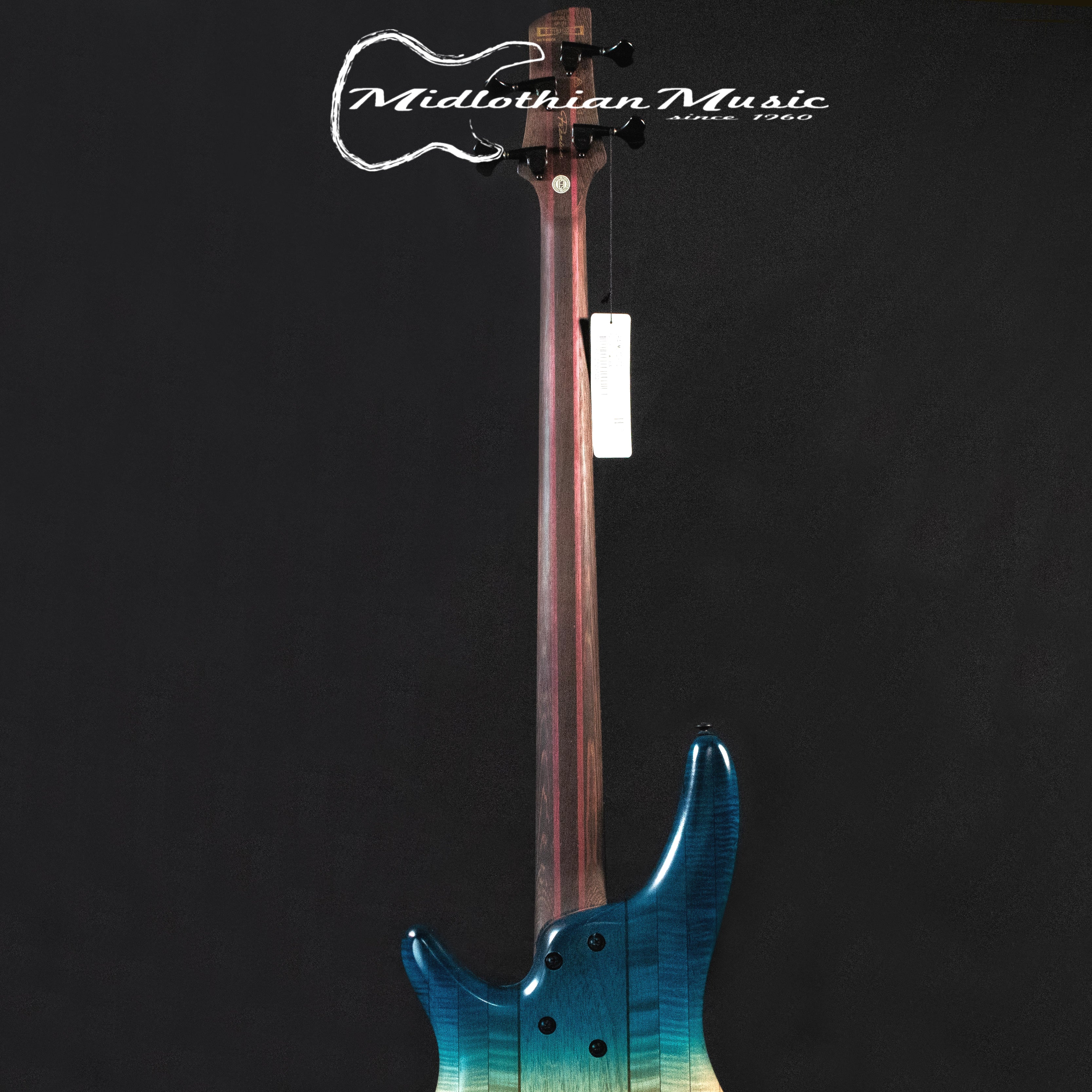 Ibanez SR4CMLTD Premium 4-String Bass Guitar - Caribbean Islet Low Gloss Finish - (I210310267) - Image 7