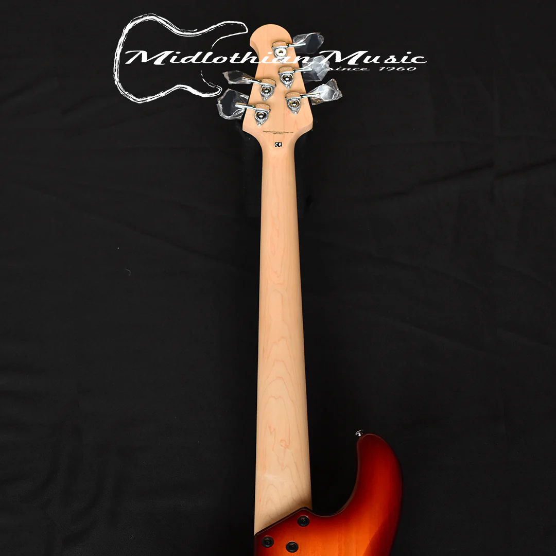 Lakland Skyline 55-02 Deluxe 5-String Bass - Satin Honey Burst Finish (180501191) w/FREE GATOR GIG BAG - Image 7