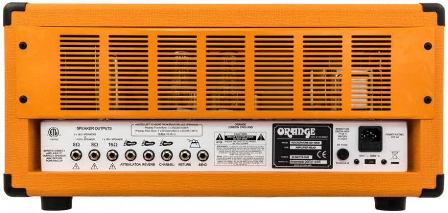 Orange Rockerverb 50 MKIII - 50-Watt 2-Channel Tube Head - Orange Finish - Image 4