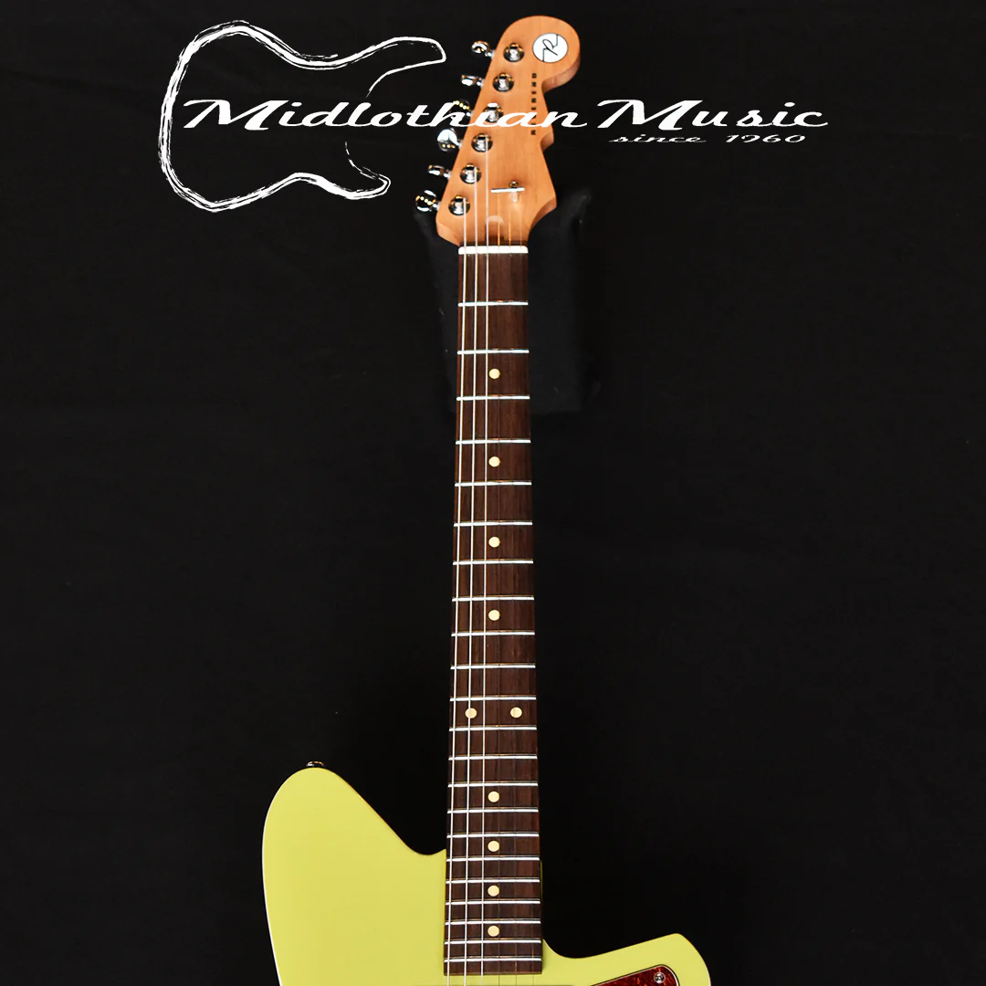 Reverend - Jetstream RB Solidbody Electric Guitar - Avocado Green Gloss Finish - Image 3