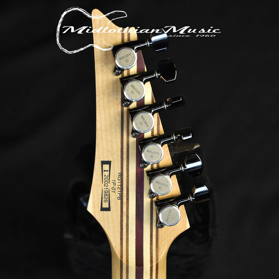 Ibanez RG1121PB-CKB RG Premium w/Gig Bag - Charcoal Black Burst DISCOUNTED! - Image 8
