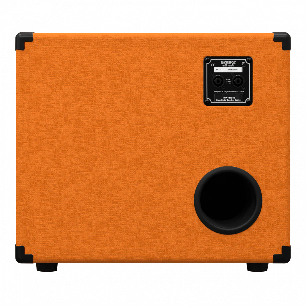 Orange OBC-112 - 400-Watt 1x12" Bass Cabinet - Orange Finish - Image 4