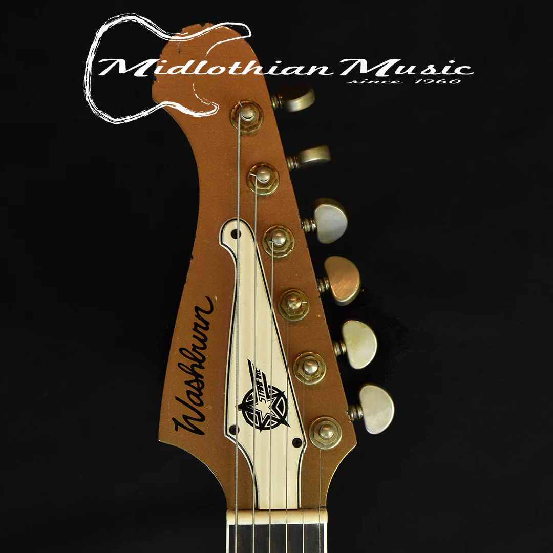 Washburn PS2012RGM Starfire Time Traveler Series -  Golden Mist - Electric Guitar w/Case - Image 4