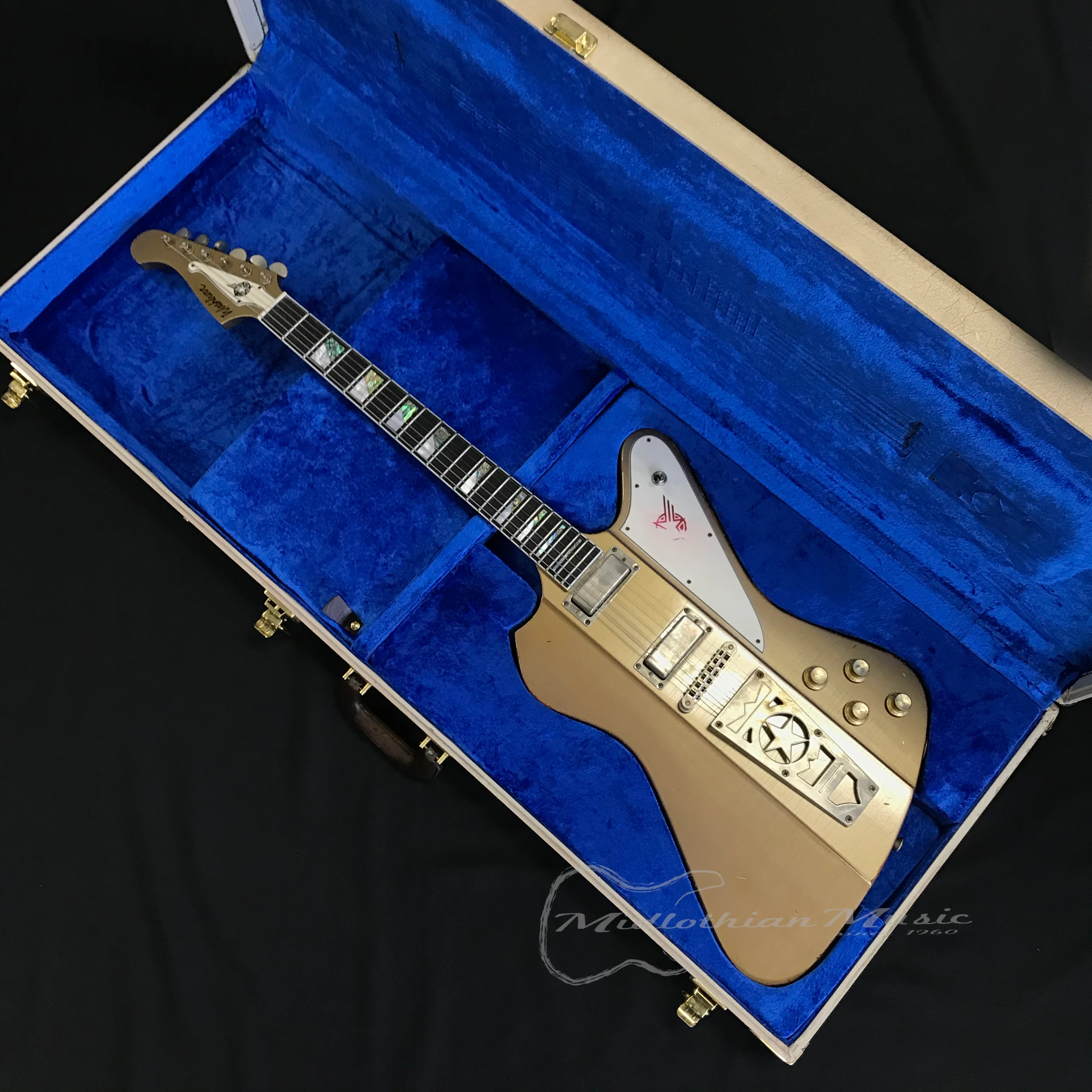 Washburn PS2012RGM Starfire Time Traveler Series -  Golden Mist - Electric Guitar w/Case - Image 9